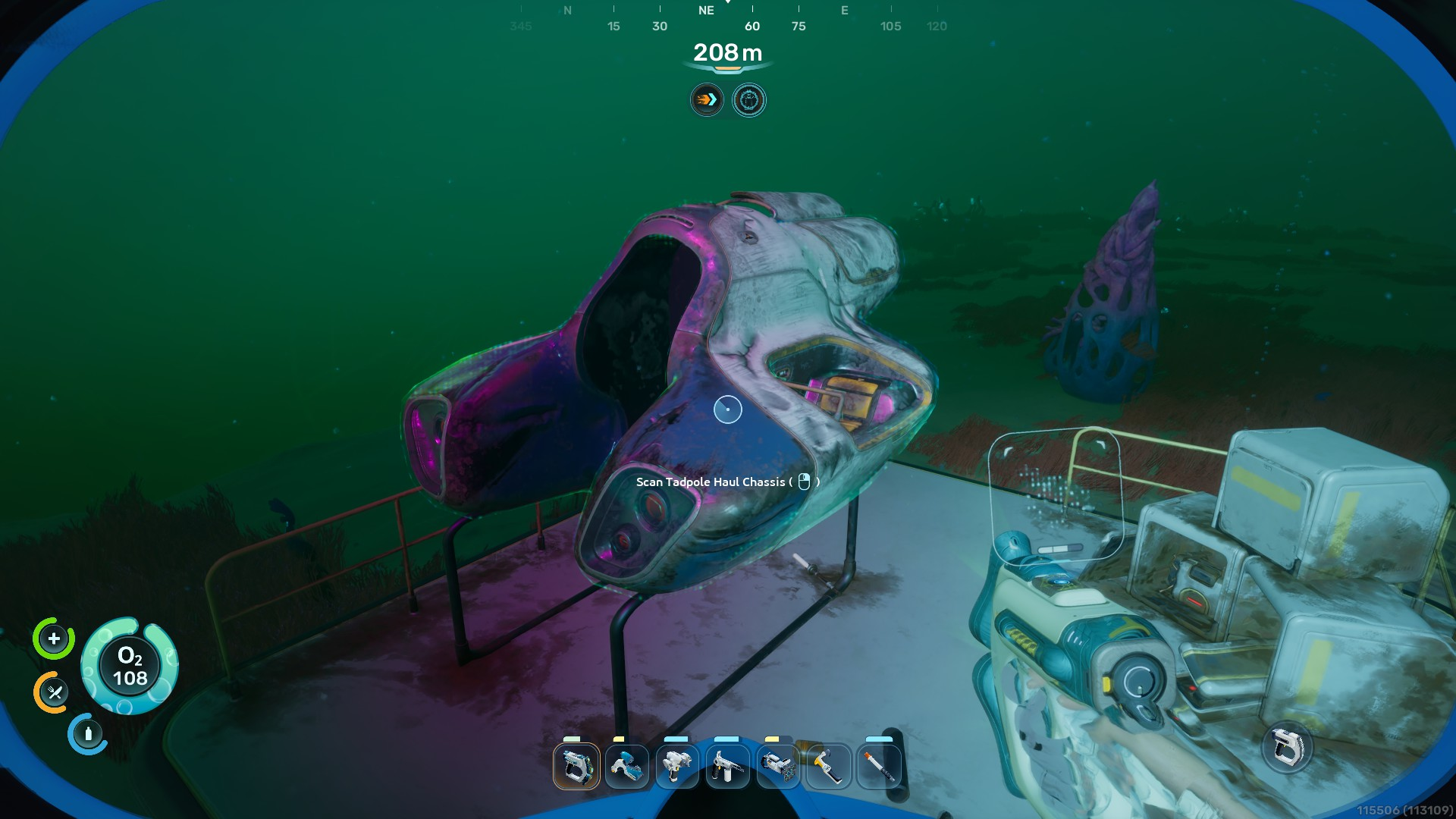 Near Cicada Wreck
