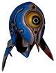 Trivalvo azul